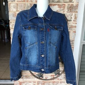 Denim Jean jacket  large